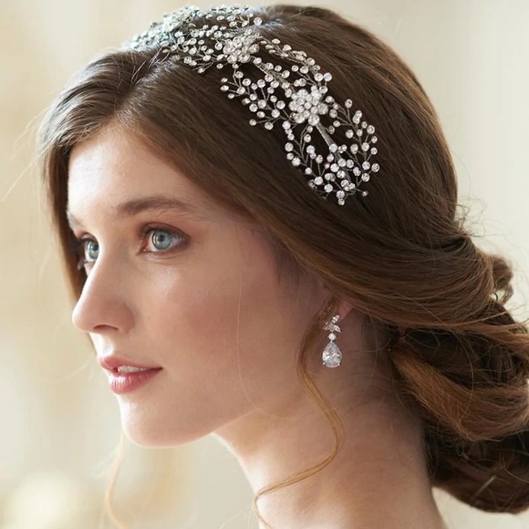 Bridal Headband Headpiece - Picture 1 of 5
